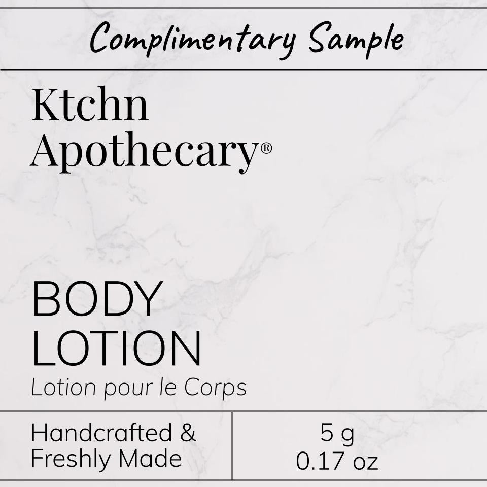 Body Lotion — Sample