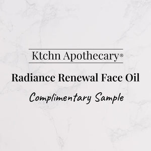 Radiance Renewal Face Oil — Sample